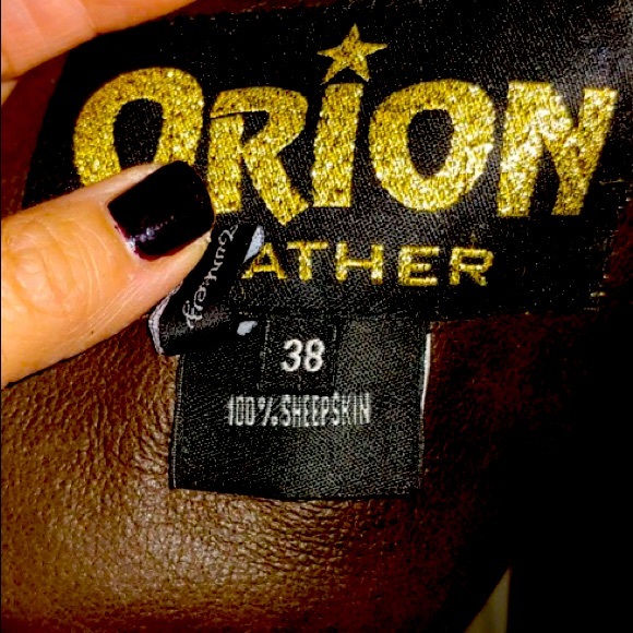 Shearling Leather Jacket - Picture 2 of 9